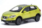 1:18 Scale Green Diecast Suzuki S-Cross SX4 Model