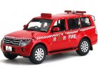 1:43 Scale Red Hong Kong Dept. Diecast Mitsubishi Pajero Model