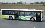 NO.732 White 1:43 Scale Diecast Yutong E12 City Bus Model