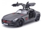 Black / Red / Blue 1:18 MaiSto MERCEDES-BENZ SLS AMG Model