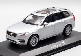 Silver 1:43 Scale NOREV Diecast Volvo XC90 SUV Model