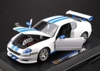 1:24 Scale Bburago Red / Blue Diecast Maserati Trofeo Model