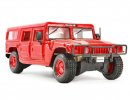 Black / Red 1:18 Scale Maisto Diecast Hummer H1 Model