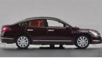 Silver / Wine Red 1:43 J-collection Diecast Nissan Teana Model