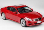 1:18 Scale White / Gray / Red Diecast Infiniti G37 Coupe Model