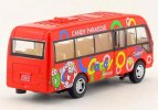 Kids Red Candy Bus Diecast Coach Bus Toy