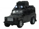 White / Black 1:32 Scale Kids Diecast Land Rover Defender Toy