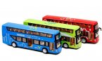 Red / Blue / Green 1:48 Scale Kid Diecast Double Decker Bus Toy