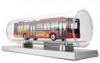 Red 1:42 Scale Diecast CRRC City Bus Model