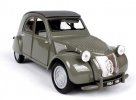 1:18 Scale MaiSto Gray Diecast 1952 Citroen 2CV Model