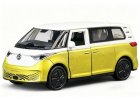 Yellow 1:36 Scale Kids Welly Diecast VW ID.Buzz Van Toy