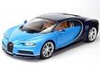 Blue / Red / White / Golden Welly Diecast Bugatti Chiron Model