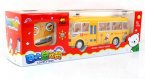 Kid Plastic Yellow /Red Full Function Cartoon Design R/C Bus Toy