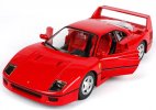 1:24 Scale Red Bburago Diecast Ferrari F40 Model