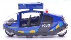 Blue / White / Black Kids 1:12 Scale Die-Cast Police Motorcycle