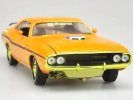 1:24 Scale Yellow Diecast Dodge Challenger R/T Model