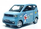 Blue / Pink / White 1:24 Diecast Wuling Hongguang MINI EV Toy