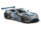 1:64 Scale Gray Diecast Aston Martin Vantage GT3 Model