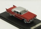 Red 1:64 Scale Hard Top Diecast 1957 Cadillac Brougham Model