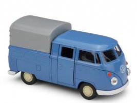 1:36 Scale Deep Blue Kids 1962 Classical VW Bus Toy