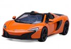 Orange / Green 1:24 MotorMax Diecast McLaren 650S Spyder Model