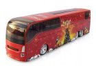 Kids Blue / Green / Red Christmas Theme Tour Bus Toy