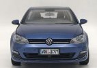 1:18 Scale NOREV Blue Diecast 2014 VW Golf 7 Model