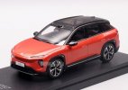 1:43 Scale Blue / Orange Diecast 2022 NIO ES7 SUV Model