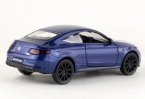 Kids 1:36 Blue /White Diecast Mercedes Benz C63 S AMG Coupe Toy