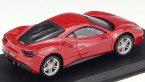 1:43 Scale Bburago Red / White Diecast Ferrari 488 GTB Model