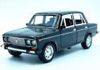 1:32 Scale Kids Black / White / Blue Diecast Lada Car Toy