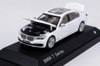 Black / White 1:43 Scale Diecast BMW 7 Series 750Li Model