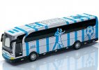Blue Argentina National Football Team Diecast Coach Bus Toy
