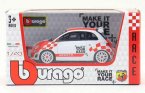 Bburago Kids 1:43 Scale Diecast Fiat Abarth 500 Toy