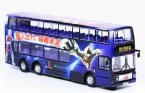 1:76 Scale Purple CMNL NO.8 Route Hong Kong Alexander Dennis Bus