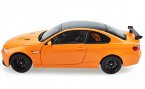 White / Orange 1:24 Scale Diecast BMW M3 GTS Model