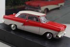 Red-White 1:43 Scale IXO Diecast Ford Taunus 17M P2 Model