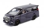 Kids Purple 1:32 Scale Diecast Toyota Alphard MPV Toy