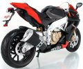 1:12 Scale Maisto Diecast Aprilia RSV4 Motor Red-black