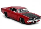 Maisto Wine Red 1:25 Scale Diecast Dodge Charger R/T Model