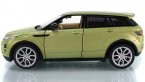 White / Red / Blue / Green 1:32 Diecast Range Rover Evoque Toy