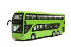 Kids Green /White /Red NO.500 Die-Cast BeiJing Double Decker Bus