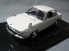 White / Champagne IXO 1:43 Diecast 1970 BMW 2000CS Model