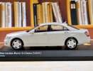 1:43 White / Black / Silver Diecast Mercedes-Benz S600L Model