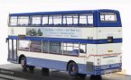 Blue 1:76 Scale CMNL Die-Cast Alexander ALX400 Bus Model