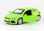 Red / Green 1:38 Scale Kids Diecast VW Scirocco R Toy