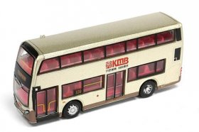 Golden Kids Diecast KMB ADL Enviro 400 Double Decker Bus Toy