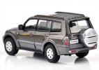 Silver /Green /Brown 1:64 Scale Diecast Mitsubishi Pajero Model