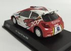 1:43 Red-White Motorama Diecast Peugeot 207 Super 2000 Model