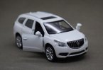 1:43 Scale Kids White / Black Diecast Buick Enclave Toy